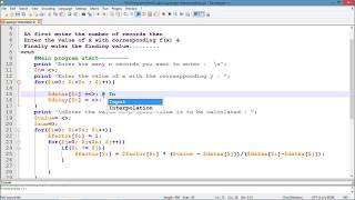 Lagrange Interpolation formula implementation using perl language