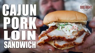 Spicy Cajun Pork Loin Sandwich