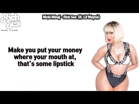 Nicki Minaj - Rich Sex (ft. Lil Wayne) [Lyrics Video/가사] 니키미나즈 - 리치섹스