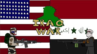 iraq war (2003-2011) animated