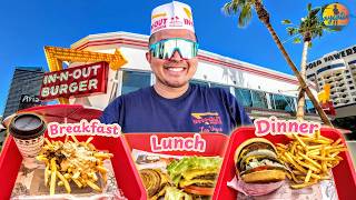 I Only Ate In-N-Out For 24 Hours in Las Vegas