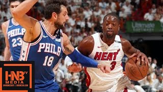 Miami Heat vs Philadelphia Sixers Full Game Highlights / Game 4 / 2018 NBA Playoffs