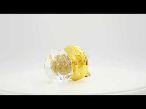 Ручка декоративна модерн, пластик золото глянсове, видео 1