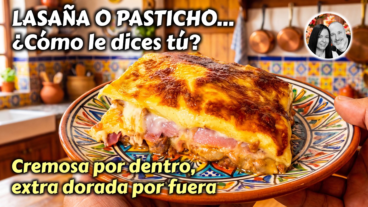 Cómo hacer LASAÑA DE CARNE Casera (Pasticho) ¡Super Jugosa y Cremosa! 🍝