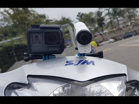 GoPro hero5 和SONY AS300運動攝影機的影像 防手震比較