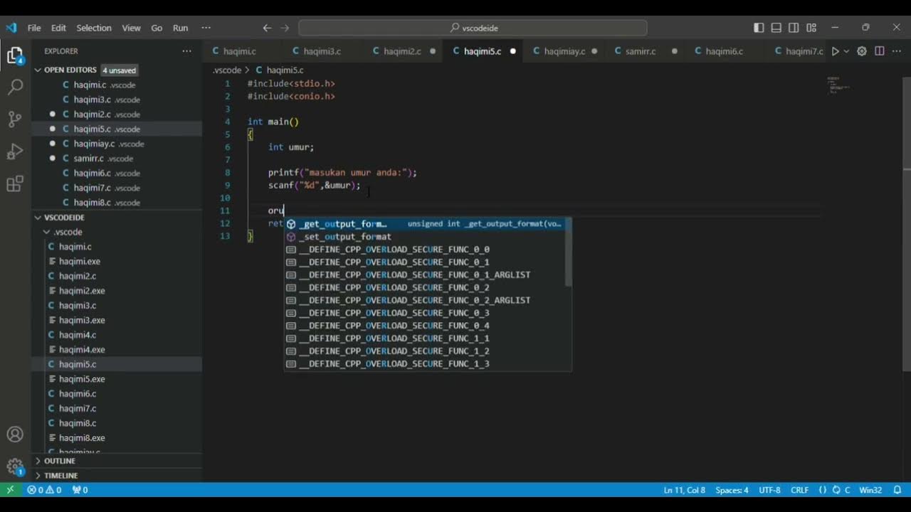 Programming exercise 5 - YouTube
