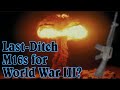 Ask ian last ditch rifles for world war iii