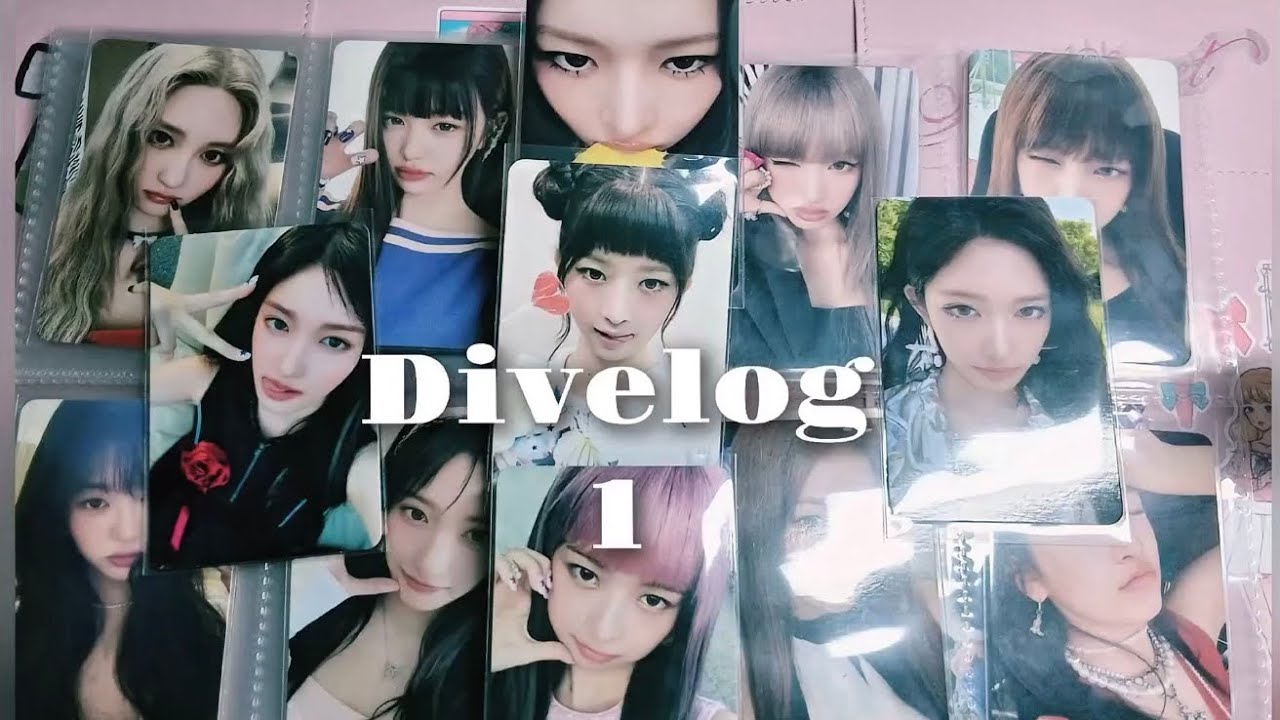 나의 첫 다이브로그✨#다이브로그 #시크릿 #렝프#앨범깡#예빈‘s day