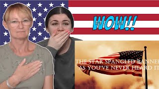 BRITISH MUM REACTS | The Star Spangled Banner As You've Never Heard It! (Wow!)