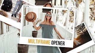 Multiframe Media Opener Slideshow Premiere Pro Templates