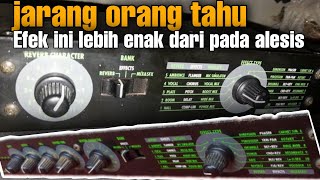 Efek ini lebih enak dari pada alesis !! (Zoom RFX 1000 ORIGINAL)