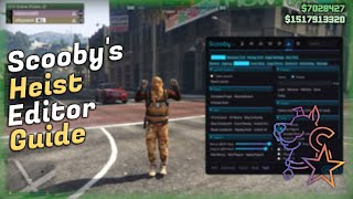 How To Use Scoobys Heist Editor To Make Millions In Gta 5 Online Pc