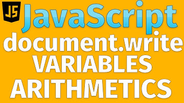 JavaScript Tutorial - 00 - document.write in JavaScript – JavaScript Variables – External JavaScript