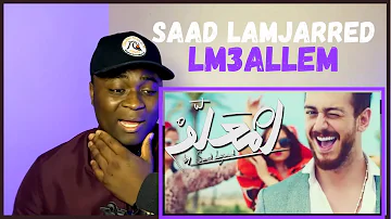Saad Lamjarred - LM3ALLEM (Exclusive Music Video) | (سعد لمجرد - لمعلم (فيديو كليب حصري | Reaction!!