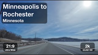 Minneapolis to Rochester | 21:9 Aspect Ratio, 2k QHD Resolution