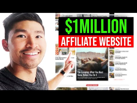 create an affiliate marketing website