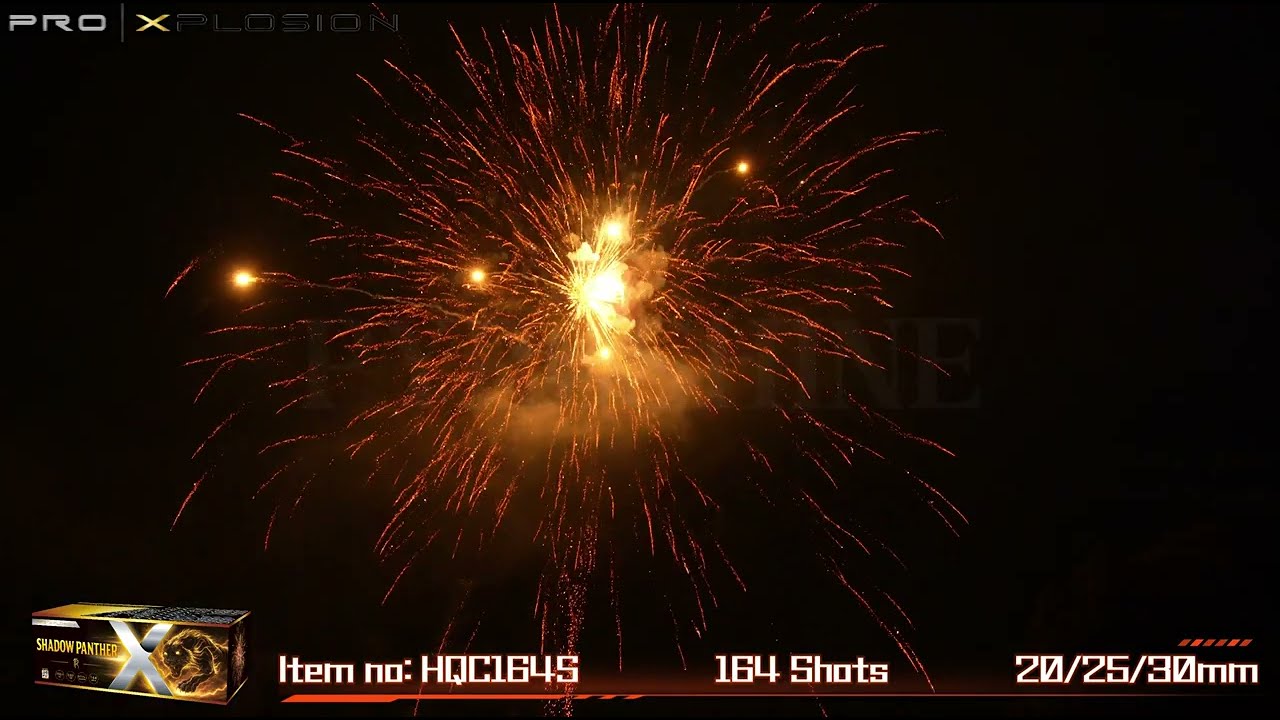 HQC164S-SHADOW PANTHER  164 shot Combination