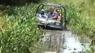 Max IV 6x6 AATV in the mud South Carolina Swamps