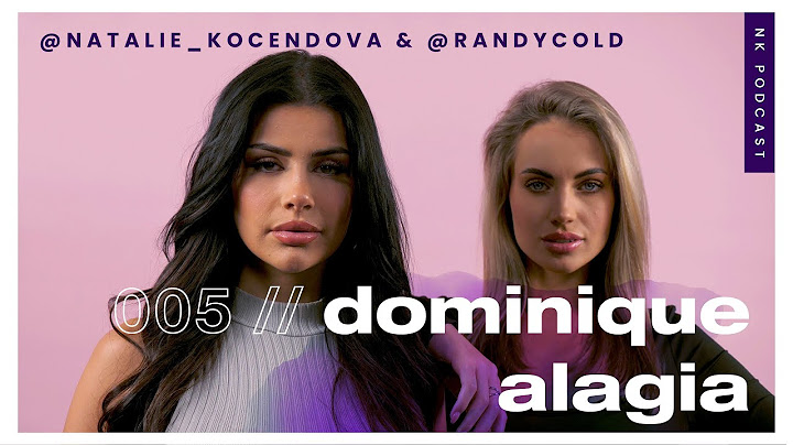 NATÁLIE KOČENDOVÁ x DOMINIQUE ALAGIA