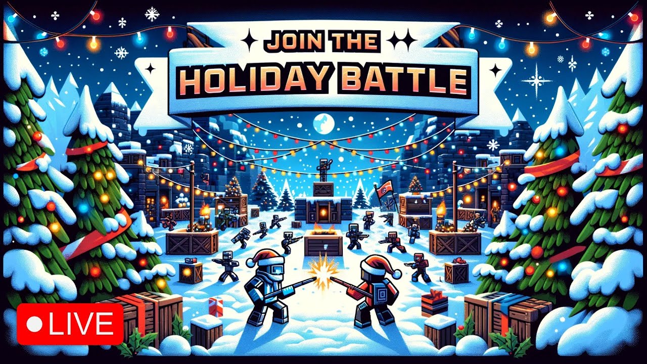 Holiday Block Battle CTF Christmas Showdown!! YouTube