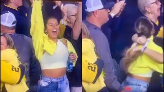Social Media Thinks J.J. McCarthy’s Dad Groped His Girlfriend During Celebration In Stands
