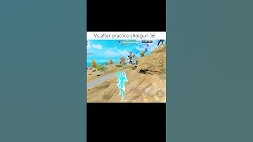 Before vs After practice shotgun 🥲☠️ #shorts #codm #codmobile