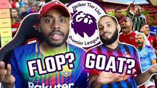 RANKING All Time PREMIER LEAGUE STRIKERS | TIER LIST #1