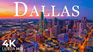 Dallas 4K UHD  The Heart of Texas – Downtown, Skyline & City Lights