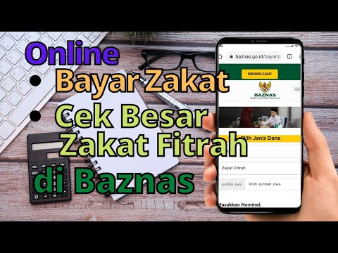 Cara Bayar Zakat Fitrah Online di Baznas, Berapa Bayar Zakat? (Revisi)