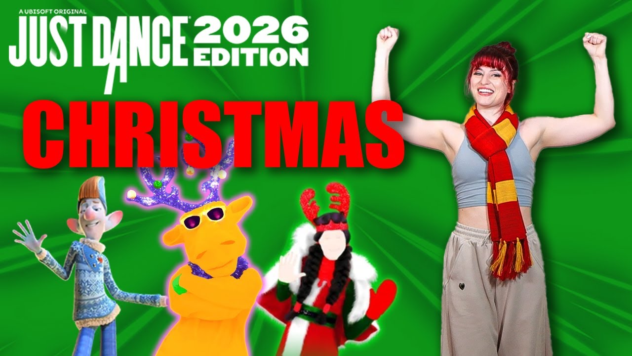 Рождественские песни из Just Dance | Прямая трансляция (только танцы) 21 декабря 2025 года