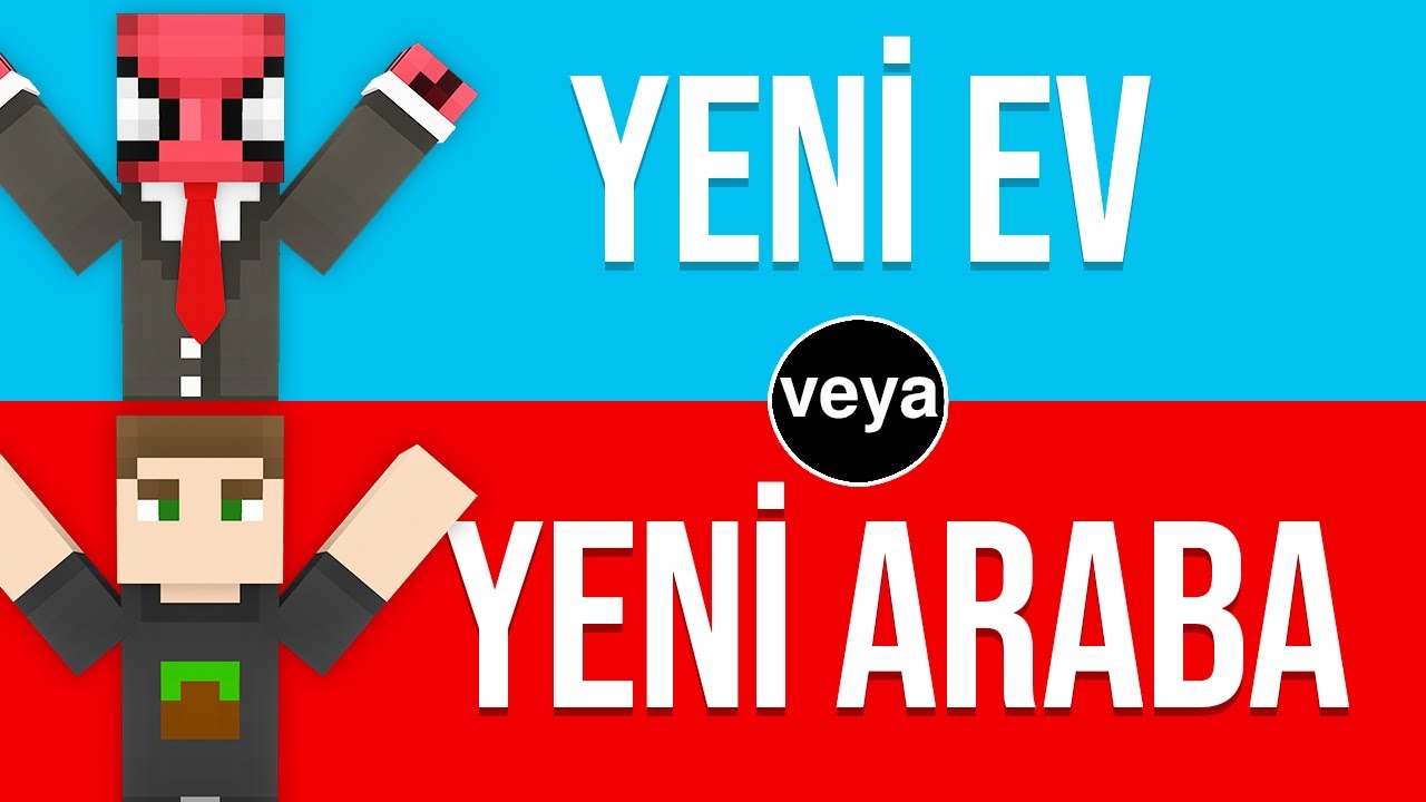 EFSANEVİ HANGİSİNİ TERCİH EDERDİN? - Minecraft