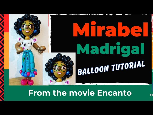 Encanto Mirabel Madrigal 36 Foil Balloon