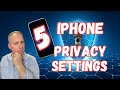 Upgrade Your Privacy: 5 Essential iPhone Settings To Adjust NOW