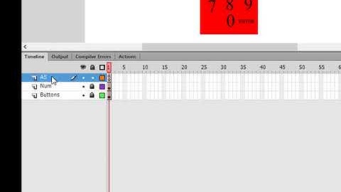 Flash Tutorial Key Pad Pass Word