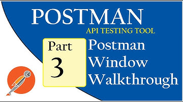 API Testing using Postman: Postman window walkthrough