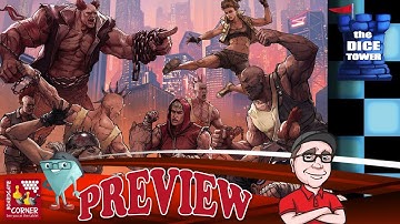 "MegaMetroCity" a Dice Tower Preview - with Boardgame