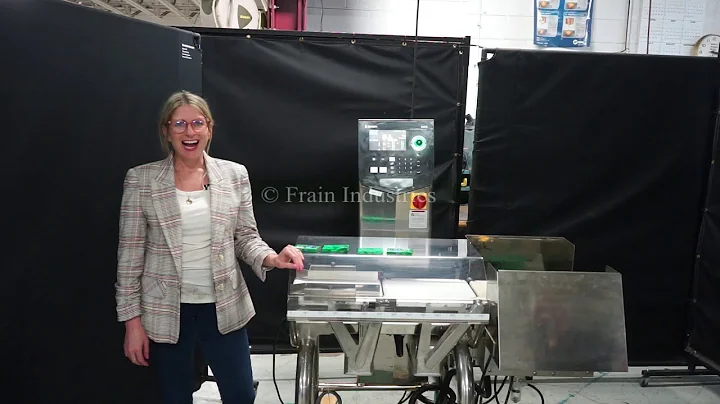 Ishida Checkweigher Belt DACS-GN-S015-23/SS Demonstration