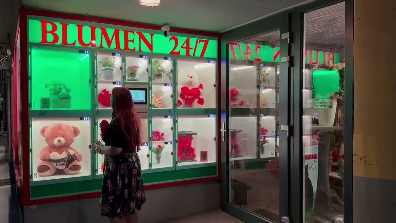 Smart Flower Vending Machine – Full Demo