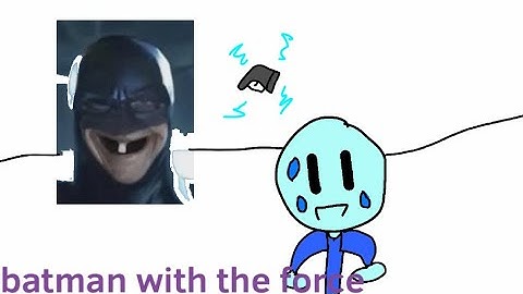 Batman if he had the force| stick nodes animation 