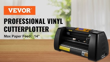 VEVOR 14 In Vinyl Cutter Machine Label Sign Cutting Plotter Tool Kit SignMaster