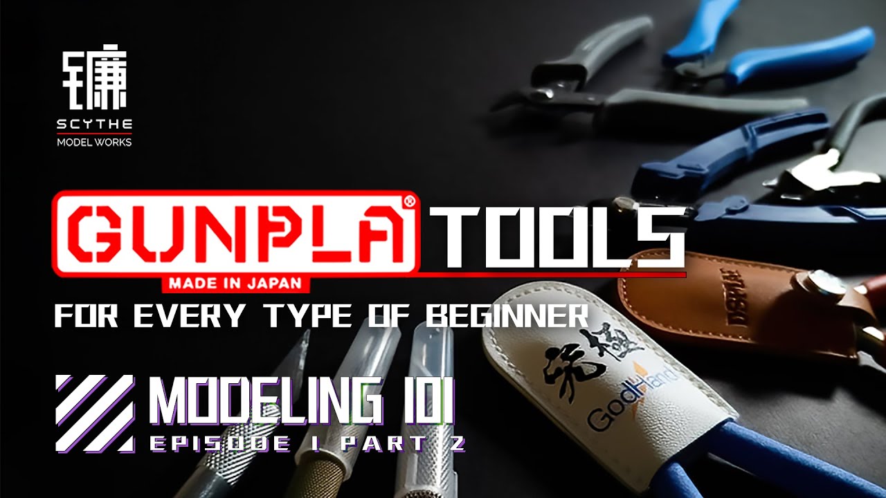 An Easy Beginner's Guide to Gunpla - Part ① Tools & Prep Work