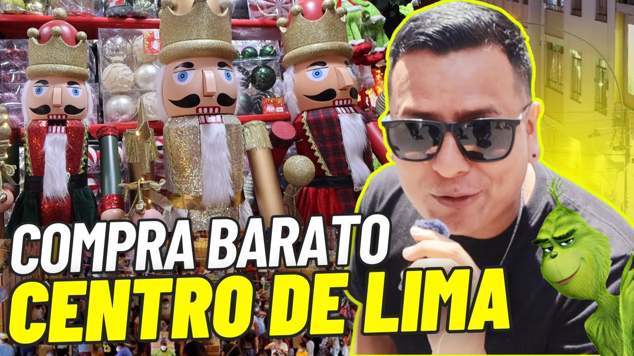 Navidad en el Centro de Lima: Galerías con precios que NO vas a creer 😳