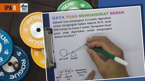 Berapa gaya kuasa yang dibutuhkan untuk mengangkat beban tersebut