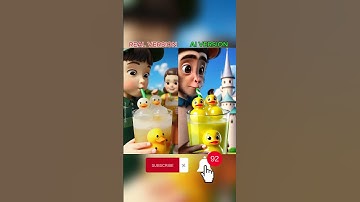 Squid Game AI Summer Drinks ASMR:What do you thing of AI version? #shorts #squidgame #asmr