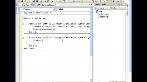 Using registry Key VB.net VB 2005 and VB 2008