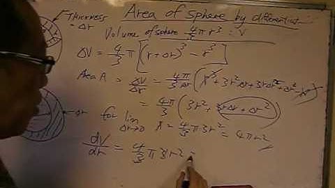 HKDSE Maths M1 M2 Calculus - surface area of thin shell using differentiation  - 梁 Sir