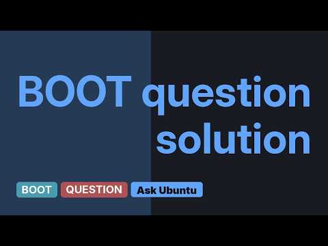 Ubuntu: Robot running Linux is slow to boot (4 Solutions!!)