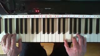 how to play piano: blueberry hill