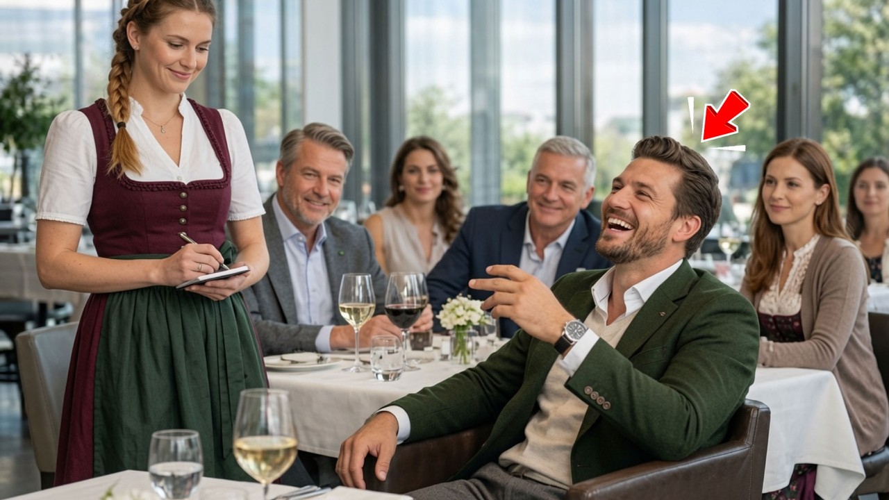 Ich stand sechs Stunden in zu engen Pumps, als der Millionär mich vor aller Augen demütigte. „Leute wie du lernen keine Sprachen, du lernst Böden zu schrubben“, lachte Sebastian von Hohenberg,...