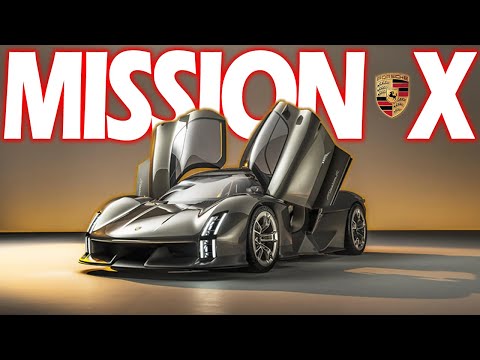 Porsche Mission X - FIRST EVER Porsche Hypercar! All new hyper EV set to conquer Nurburgring!